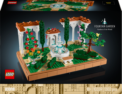 LEGO® Icons 10359 Zahrada s fontánou