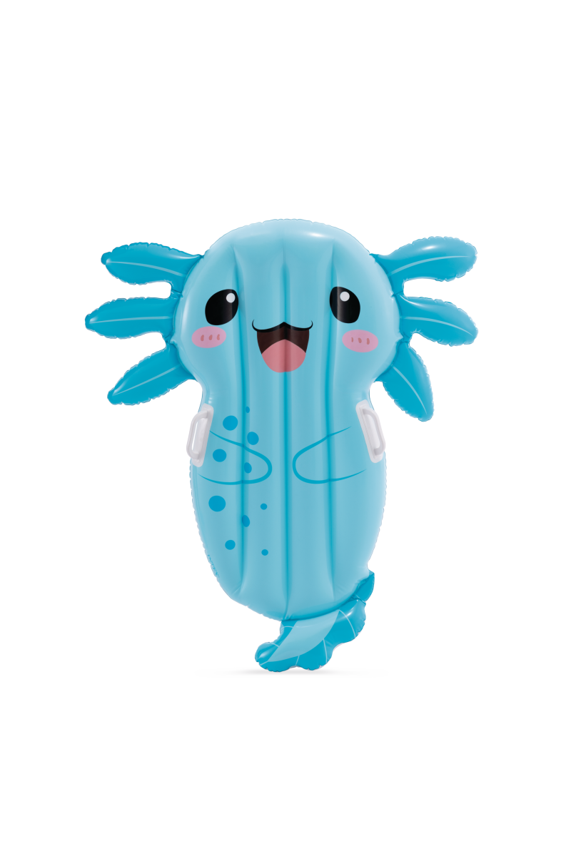 Nafukovací lehátko ve tvaru Axolotl s madly