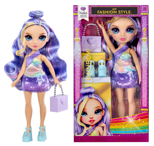 Rainbow High Fashion panenka - základní edice - Violet
