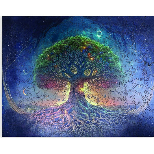 Wooden puzzle Tree of Life I. A4