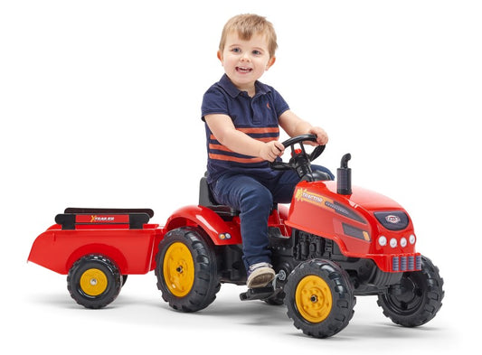 Traktor šlapací Xtractor červený