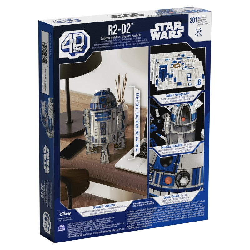 Puzzle Star Wars robot R2-D2 4D