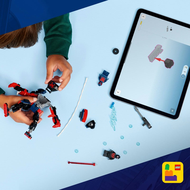 LEGO® 76337 Marvel Robot Milese Moralese vs. Spider-Man 2099