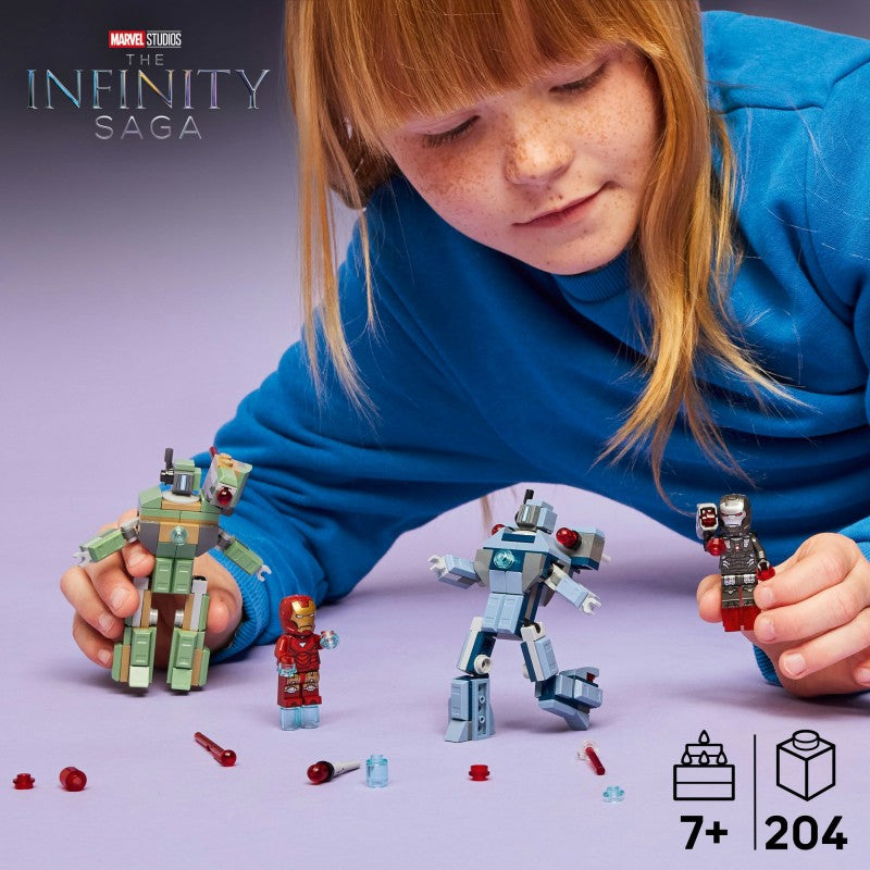 LEGO® Marvel 76320 Iron Man a War Machine vs. Hammerovy Drony