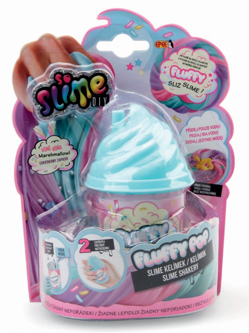 So Slime Fluffy kelímek růžový
