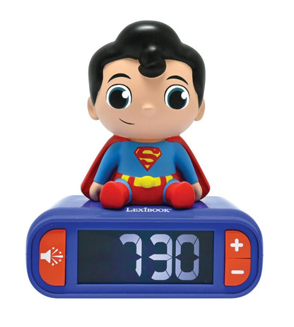 Lexibook budík Superman se svítící figurkou