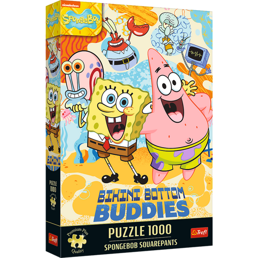 Puzzle Premium 1000 dílků  - SpongeBob