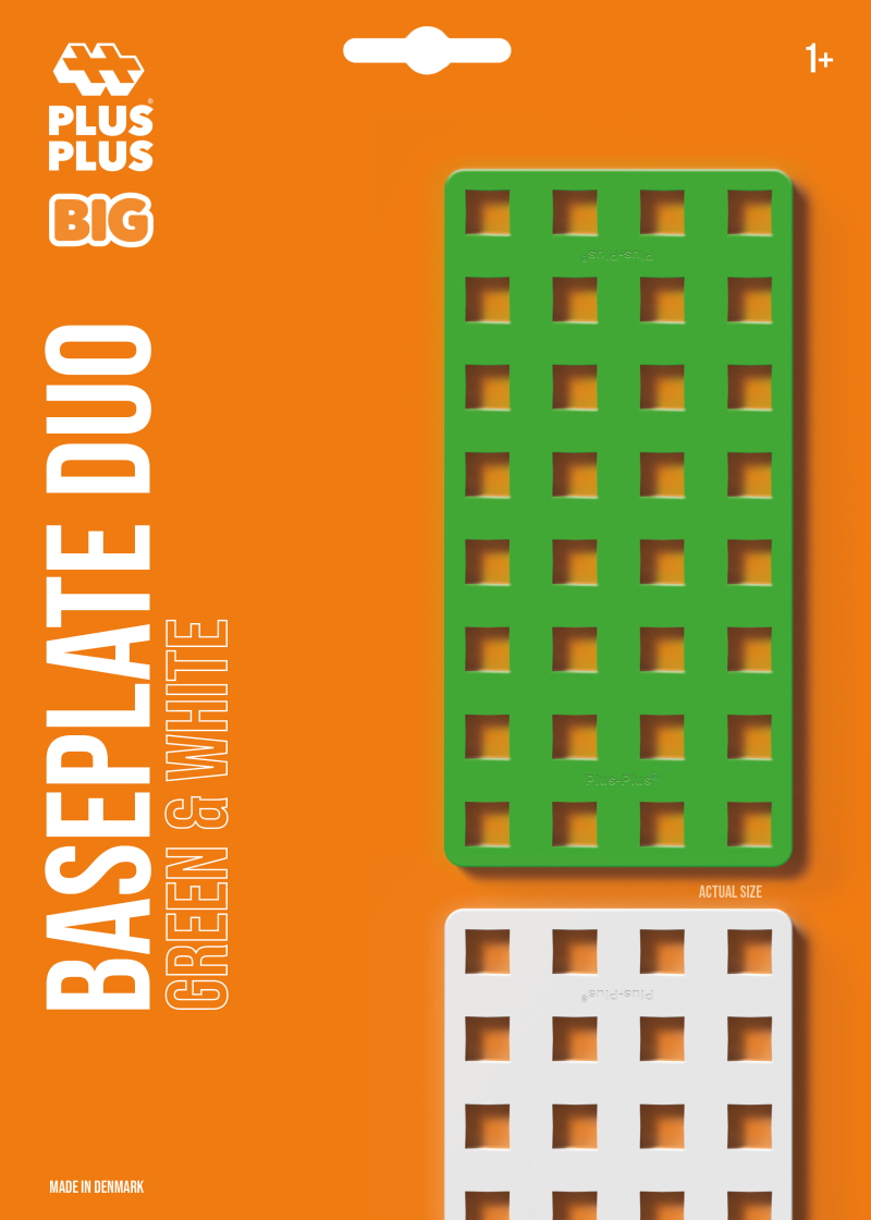 Plus-Plus BIG Podložka zelená a bílá