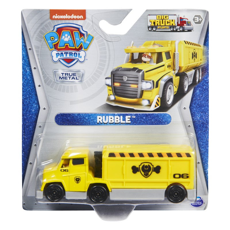Tlapková Patrola die-cast big trucks náklaďáky Rubble
