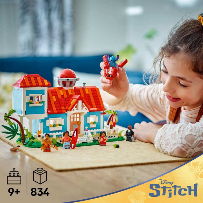 LEGO® │ Disney 43268 Lilo a Stitch a domek na pláži