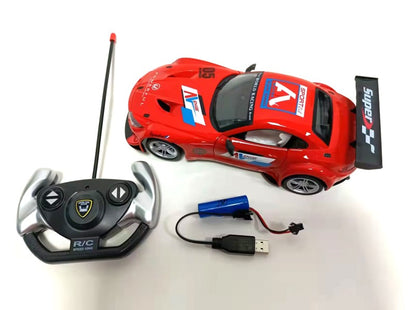 RC auto závodní 1:16 bílé