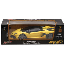 RC Auto Lamborghini Aventador SVJ Roadster 1:16, asst 2 zelené