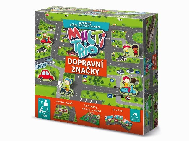 Multi - trio Dopravní značky – soubor dětských vzdělávacích