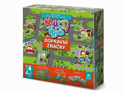 Multi - trio Dopravní značky – soubor dětských vzdělávacích