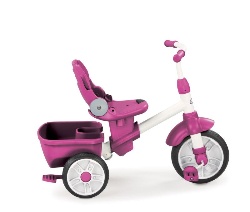 Little Tikes Tříkolka 4v1 Perfect Fit růžová
