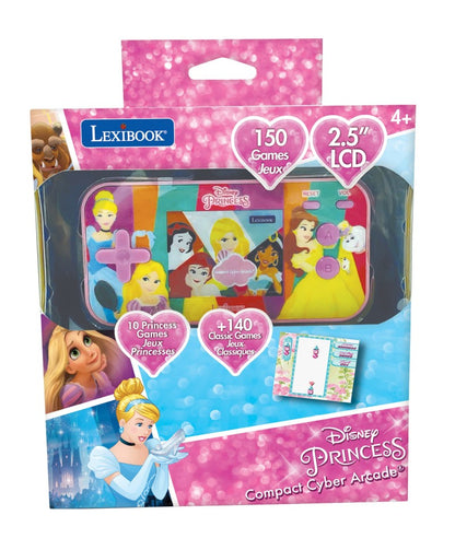 Lexibook herní konzole 2,5" Disney princezny - 150 her