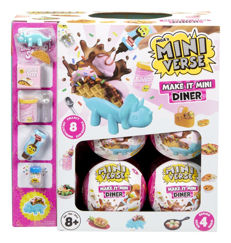 MGA's Miniverse – Mini Food Občerstvení, série 4A, PDQ