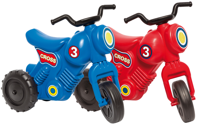 Odrážedlo Cross 3 motorbike Modrá