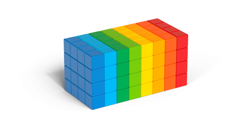 Geomag Magicube Full Color 8C 128 dílků