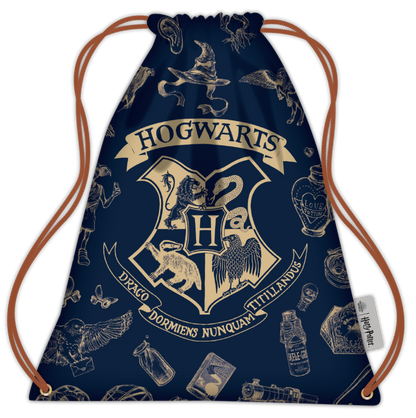 Harry Potter pytlík stahovací (Navy & Gold)