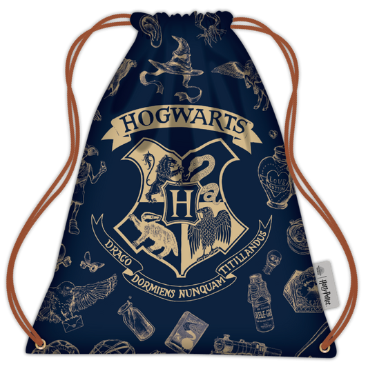 Harry Potter pytlík stahovací (Navy & Gold)