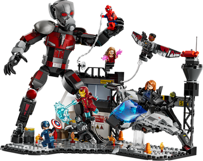 LEGO® Marvel 76314 Akční bitva – Captain America: Občanská válka