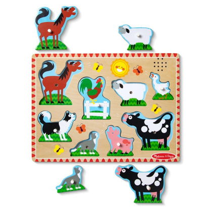 Melissa & Doug puzzle se zvukovými efekty