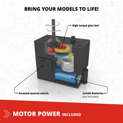 Engino Creative Builder 90 modelů s motorkem