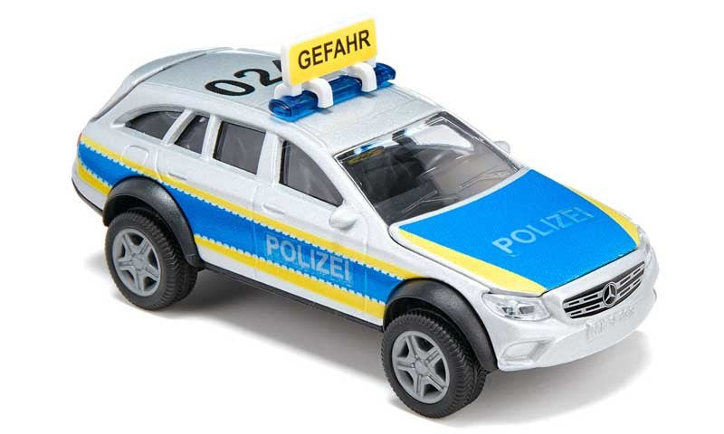 SIKU Super - policejní Mercedes Benz E-Class All Terrain 4x4