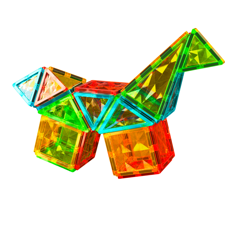 Geomag Magnetic Tiles Raketa 32 dílků