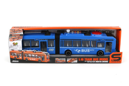 Trolejbus modrý 1:16
