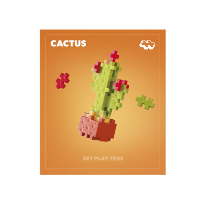 Plus-Plus Kytky Kaktus