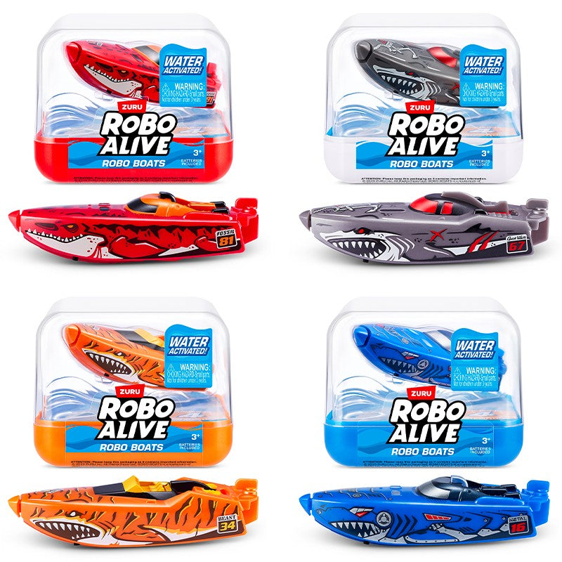 Robo alive Robo loď 4 barvy šedá