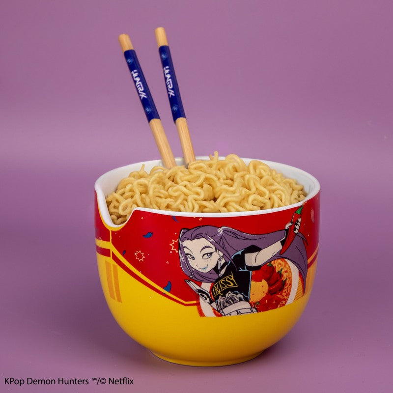 K-pop Demon Hunters ramen miska s hůlkami (Mira Spice Queen)
