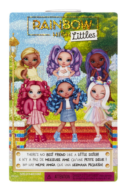 Rainbow High Malá sestřička, 5 druhů, PDQ Sapphire Bradshaw