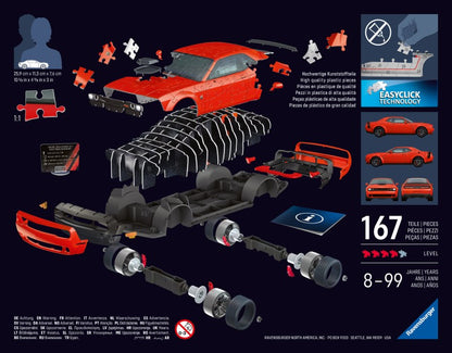 Puzzle 3D Iconics: Dodge Challenger R/T Scat Pack Widebody