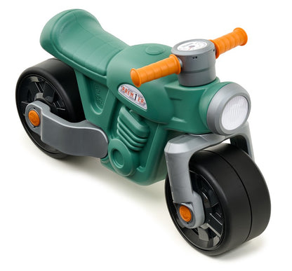 Odrážedlo motorka  "Premier" vintage zelené