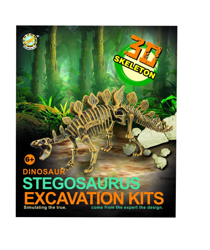 Archeologický set 3D Stegosaurus