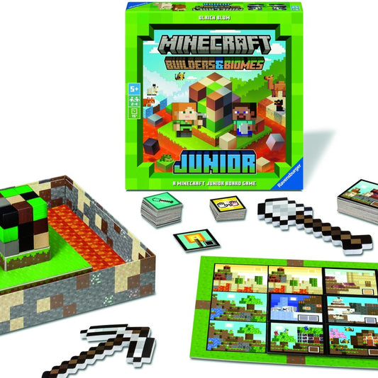 Společenská hra Minecraft: Builders & Biomes Junior