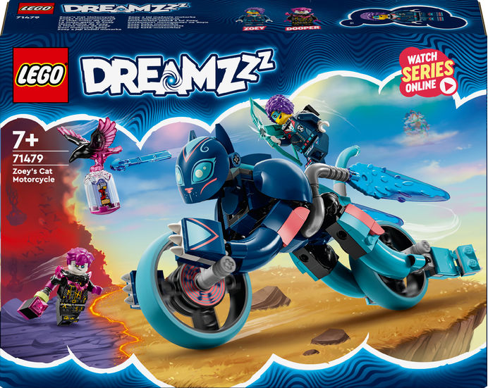LEGO® DREAMZzz™ 71479 Zoey a její kočičí motorka