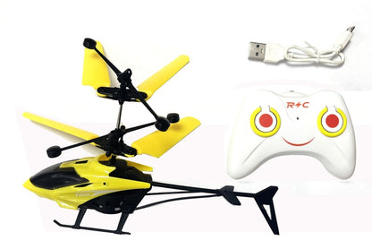 RC Helikoptéra žlutá