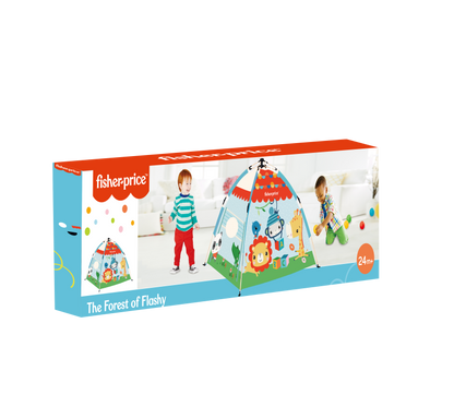 Fisher-Price Dětský stan se zvířátky