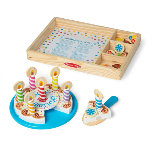 Melissa & Doug narozeninová dort set