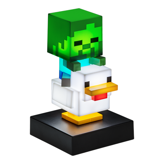 Icon Light svítící figurka Minecraft – Chicken Jockey