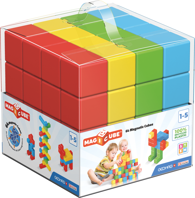 Geomag Magicube Full Color 64 dílků