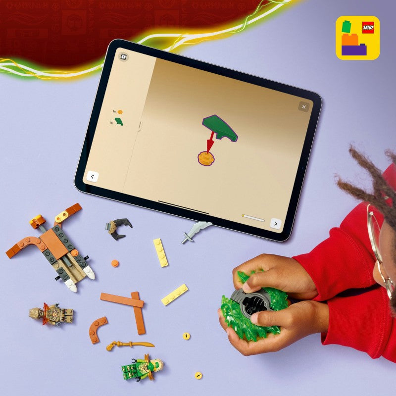 LEGO® 71850 NINJAGO®Lloyd vs. spinner pozemské příšery