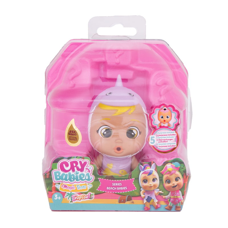 Cry Babies Magic Tears Beach Babies odhalené CDU 12ks Lora