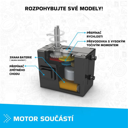 Engino Inventor Závodní auto 10 modelů s motorkem