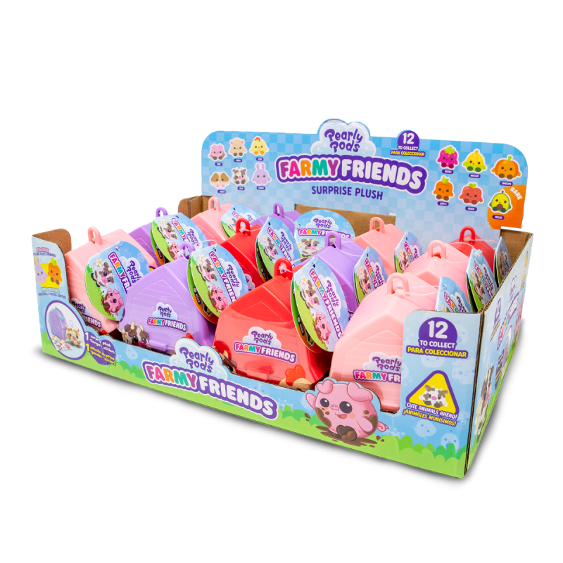 Pearly Pods kamarádi z farmy oranžový domeček