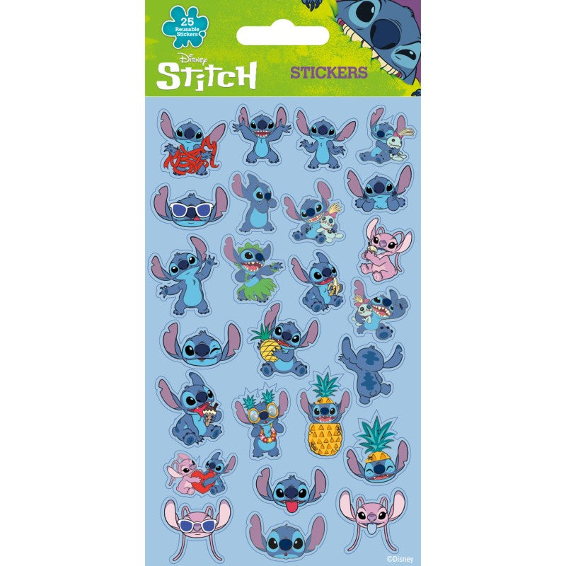 Lilo a Stitch samolepky modré